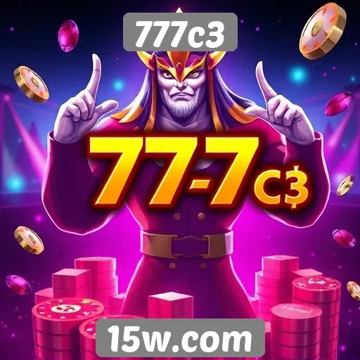 Promoções e bonificações atraentes no 777c3